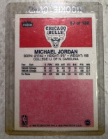 1986 Fleer Signed Michael Jordan Card (We Are Selling As a Replica) - 2