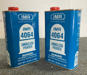 (3) IMR 4064 Smokless Powder
