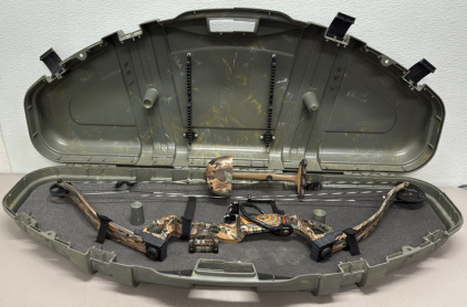 Jennings Archery Compound Bow with Plano Protector Series Case, 70 lbs Draw Weight