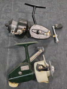 Vintage Zebco Cardinal Ultralight Spinning Reel Made in Sweden / +$200 Value! & Garcia Mitchell Spinning Reel No. 300 / +$100 Value!