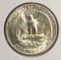 1949 MS66 Gem Silver Washington Quarter - 2