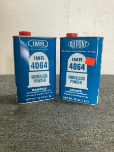 (2) IMR 4064 Smokeless Powder