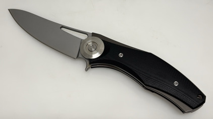 High-Quality Folding Knife, Drop Point Blade, Liner Lock, G10 Handle