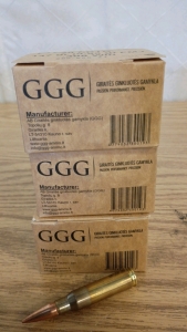 Ammo! 60rds GGG .308 Winchester 147gr FMJ