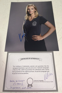 Signed 8x10 Kara Killmer Photograph With Certificate of Authenticity