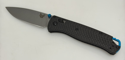 Benchmade Bugout 535-3 Folding Knife, Carbon Fiber Handle, CPM-S90V Blade