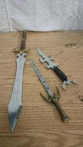 3) Fantasy Swords/Knives 17-31"