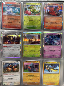 Pok&eacute;mon Trading Card Collection, 160 Cards in Black Binder
