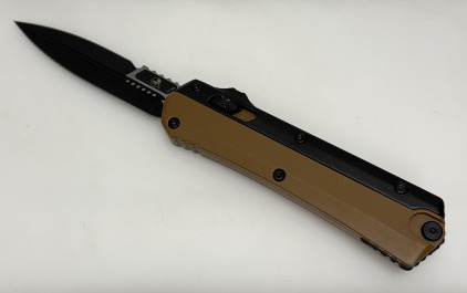 Microtech Glykon Folding Knife, M390 Steel Blade, Made in USA