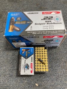 (1) .22-sss Sniper Subsonic 60gr 500ct