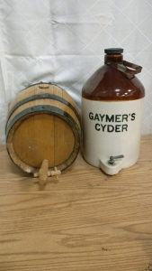 Vintage Gaymers Cyder Jug and Tap Barrel