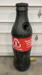 Giant Coca Cola Recycling Bin 57"