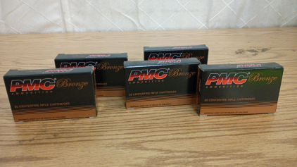 Ammo! 100rds PMC Bronze .223Rem FMJ Ballistic Tip
