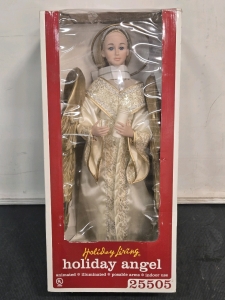 Holiday Living Holiday Angel - Animated-Illuminated-Posable Arms-Indoor Use - 24"H / +$70 Value!