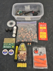 Assorted Ammo/Reloading Supplies: Black Powder, Shotgun Primers, Nickel Anti-Seize, & More!