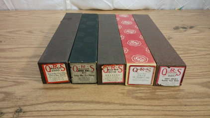 5)Assorted Music Rolls and Word Rolls