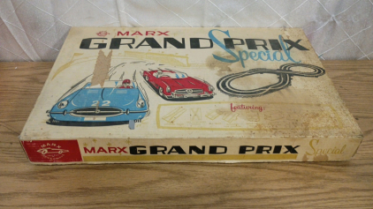Vintage Marx Grand Prix Special Electric Speedway/Slot Car Track