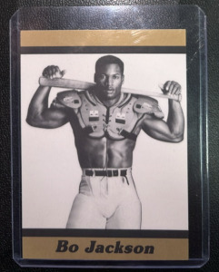 Bo Jackson &ldquo;Bo Knows Baseball Bo Knows Football&rdquo; Card