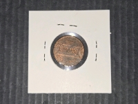 1991-D Lincoln Penny Mint Error Tilted Collar - 3
