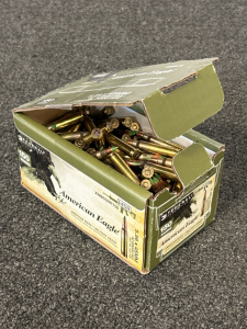 Box Of American Eagle Military Grade 5.56x 45mm 62 Gr. FMJ Anmunition