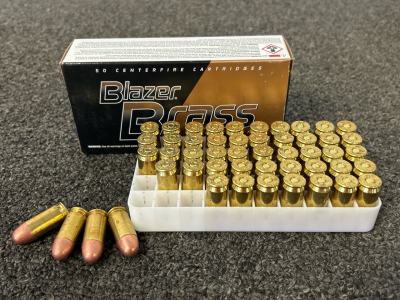 Box Of Blazer Brass 45 Auto 230 Gr. FMJ (50 Rnds)