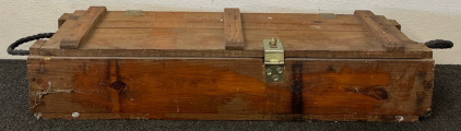 Wooden Ammo Box