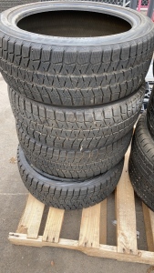 Set Of (4) Bridgestone Studless Tires