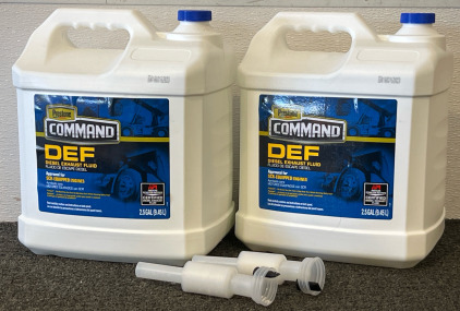 (2) 2.5 Gallon Jugs Of Deisel Exhaust Fluid