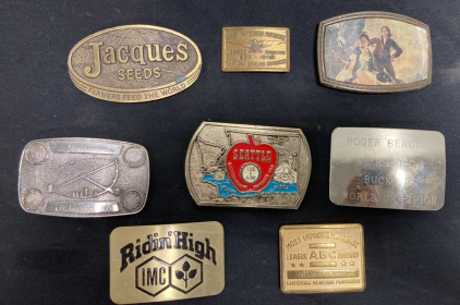 (8) Belt Buckles