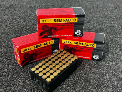 (200) Rnds Of .22 LR Semi-Auto 40 Gr.