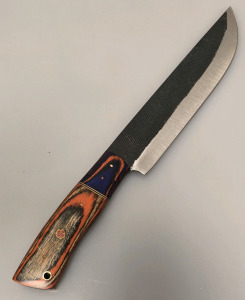 Hand Made Carbon Steel Chefs Knife Full Tang- Brand New Beautiful Design