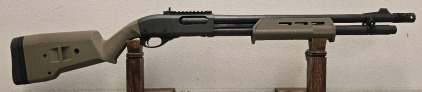 Remington 870 Shotgun, 12 Gauge, Magpul Stock, Muzzle Brake, Serial: RAS143659