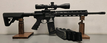 Rock River Arms LAR-15 Semi-Auto Rifle, 5.56mm, Nikon P-223 Scope