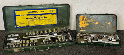 2 Vintage Industrial Socket Sets
