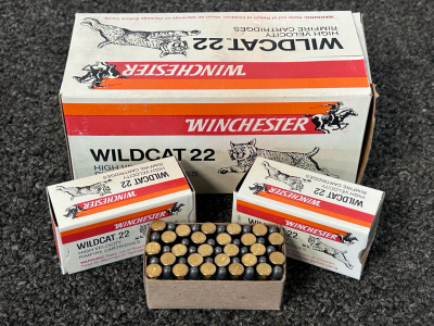 Box Of Winchester Wildcat .22 High Velocity 22 Long Rifle (500 Count)