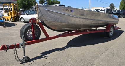 60'S WEATHER CRAFT BOAT AND TRAILER