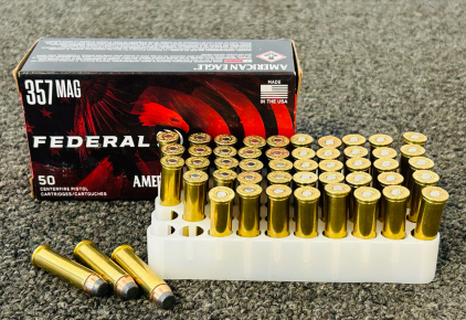 (50) Rnds Of Federal 357 Mag 158 Gr. American Eagle