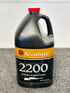 8 Lbs Of Accurate 2200 Double Base Smokeless Propellant