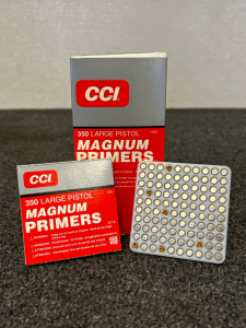 Box Of CCI 350 Large Pistol Magnum Primers (1000 Count)