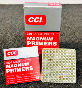 Box Of CCI 350 Large Pistol Magnum Primers (1000 Count)