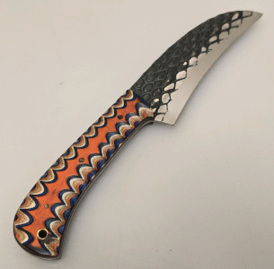 Hand Made Carbon Steel Chefs Knife Full Tang- Brand New Beautiful Design