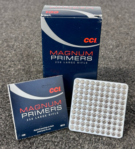 Box Of CCI Magnum Primers 250 Large Rifle (1000 Count)