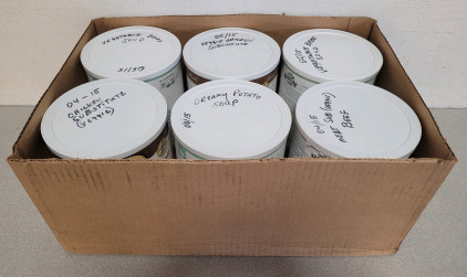 #10 Cans Of Food Storage