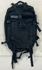 Black Tactical Backpack