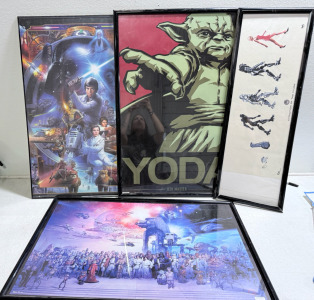 (4) Star Wars Posters
