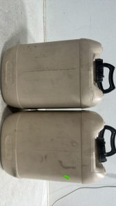 (2) ACT PolyDrum Water Containers