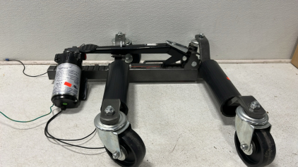 (1) PITTSBURGH Automotive Vehicle Positioning Wheel Dolly (1) MYTEE PRODUCTS Delivery Pump