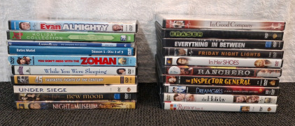 (20) Assorted DVD Movies