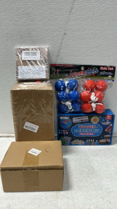 Wooden Painting Set, Hummingbird Feeder Heater,Electric Fence (not Opened) Wooden Games And Puzzles, LadderBall