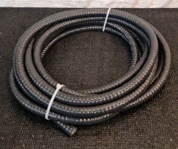 (1) 25-Foot Roll Of 3/8" Rubber Coated Flexible Wire Conduit